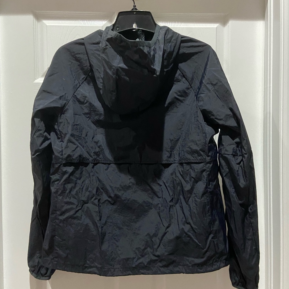 Women’s Mesh Lined Hooded Windbreaker, Black, size Medium - NWOT - Picture 8 of 8